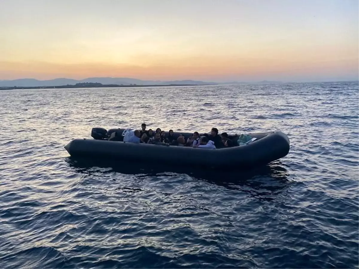 didim aciklarinda 20 duzensiz gocmen kurtarildi Pkvh3JjV