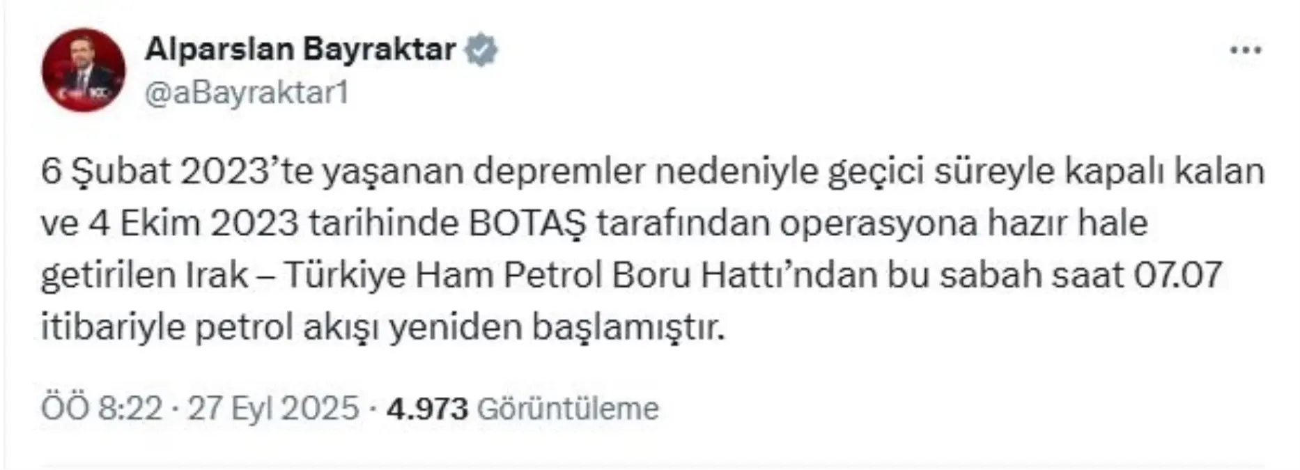 irak turkiye petrol boru hatti yeniden acildi Ic3xTLV5