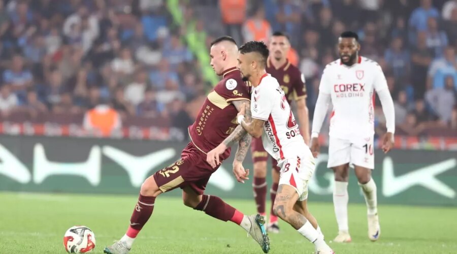trabzonspor samsunspor 1 1 beraberlik egKjR2Bi