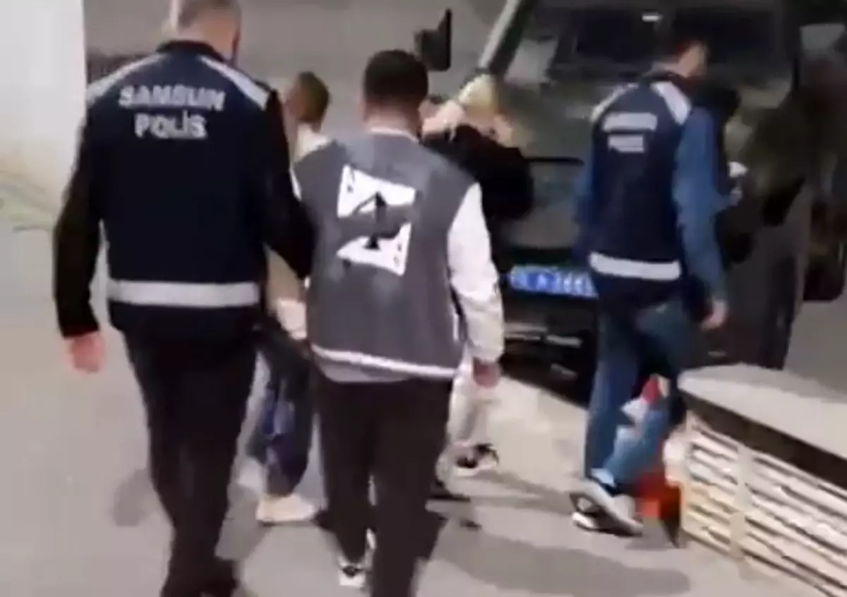 samsunda fuhus operasyonu 5 gozalti lFBDiDus