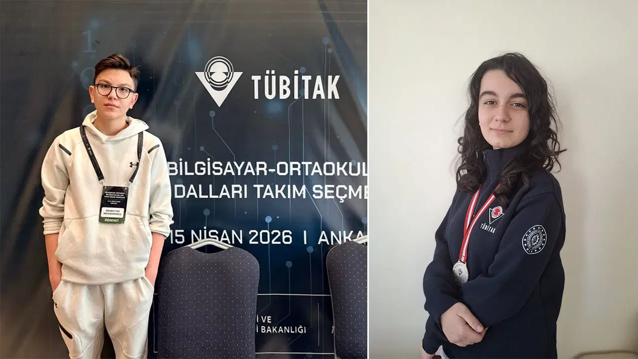 Anabilim Mezunlarıyla TÜBİTAK Milli Takımı’nda Çifte Başarı!