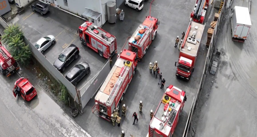 Istanbulda kimyasal madde alarmi fabrikada isciler tahliye edildi 8ahmGM1d